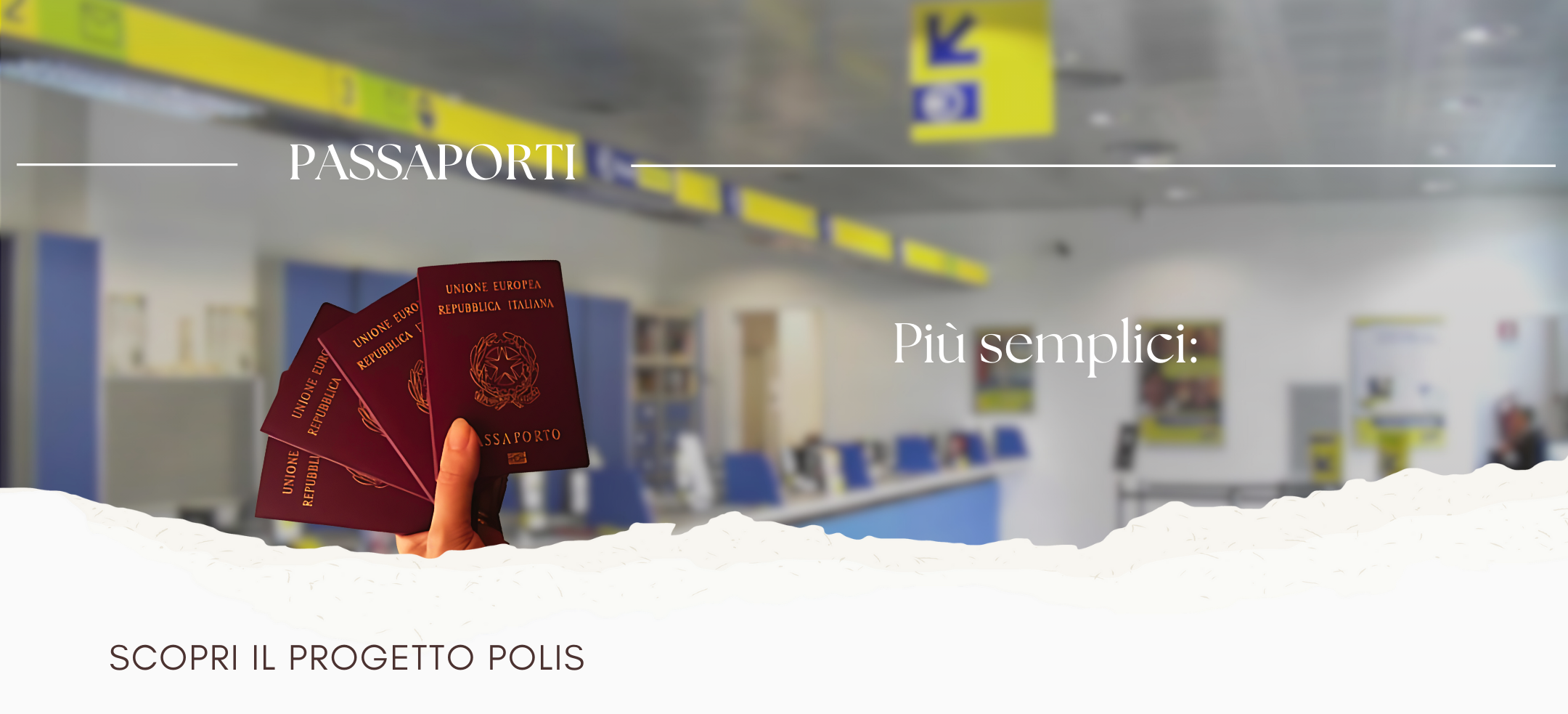 Passport at the post office? Yes, with the 