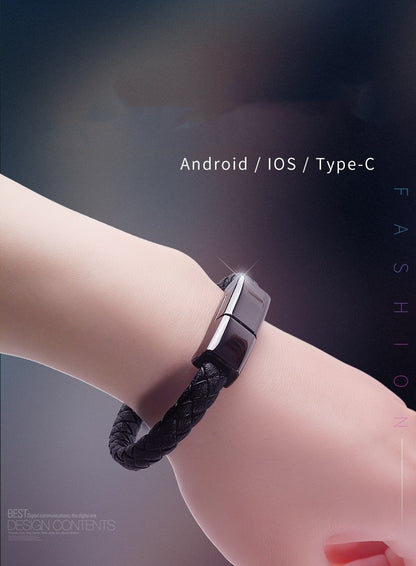 USB charging cable bracelet 