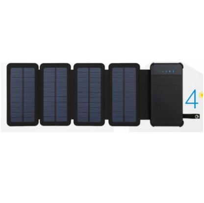 Removable Power Bank with solar panel 