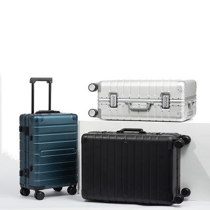 Trolley suitcase made of durable aluminum alloy 