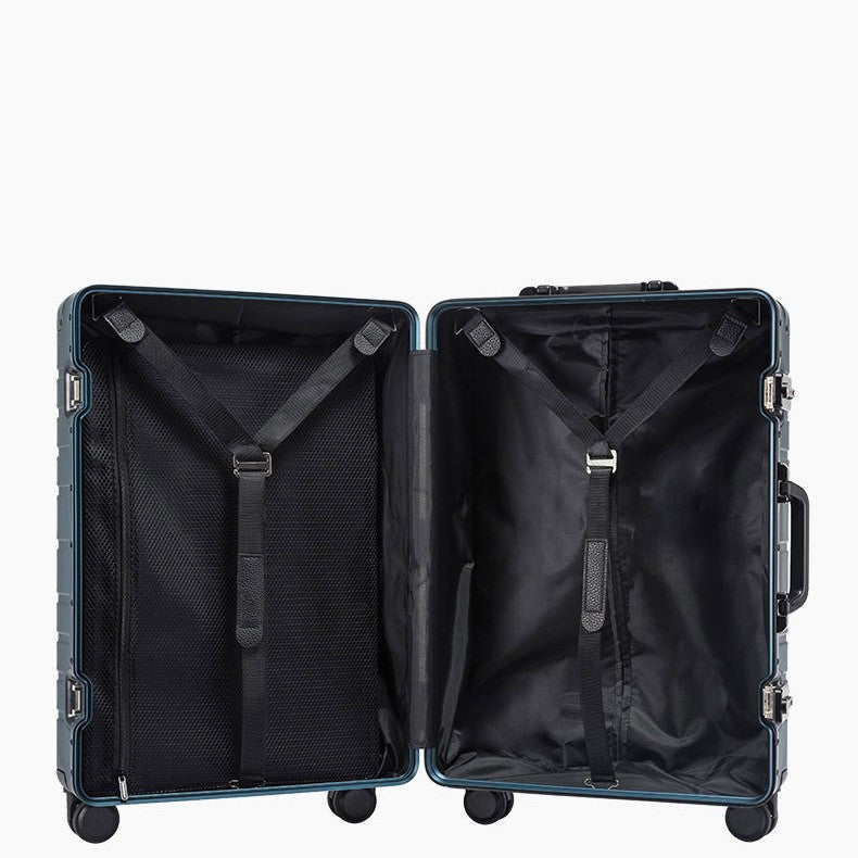 Trolley suitcase made of durable aluminum alloy 