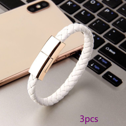 USB charging cable bracelet 