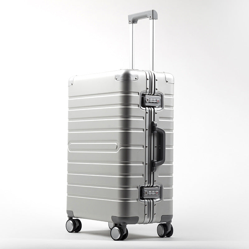 Trolley suitcase made of durable aluminum alloy 