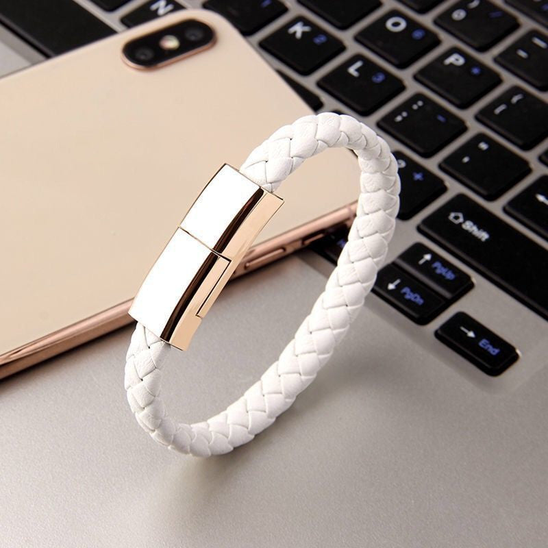 USB charging cable bracelet 