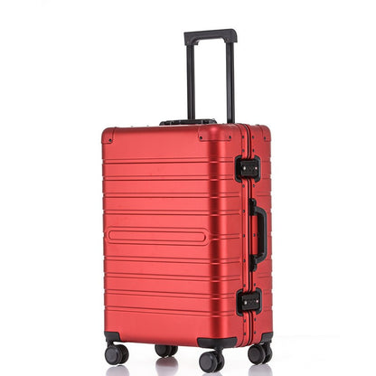 Trolley suitcase made of durable aluminum alloy 