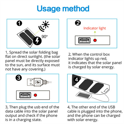 Universal foldable solar panel 