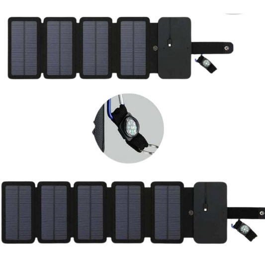 Universal foldable solar panel 