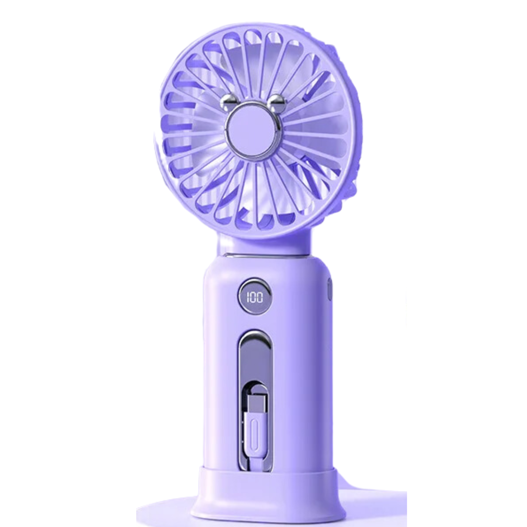 2-in-1 Portable Fan and Power Bank