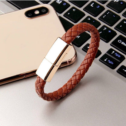 USB charging cable bracelet 