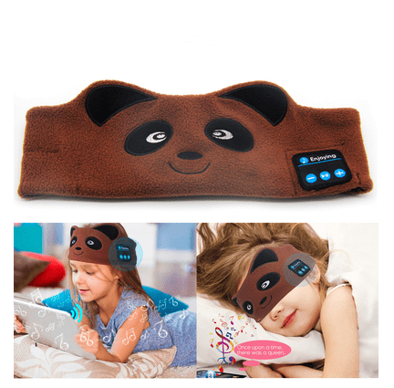 Brown Cuffie per dormire Bluetooth.