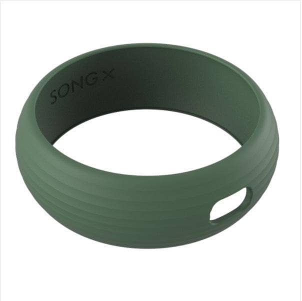 Green protective sleeve Auricolare bluetooth senza fili.