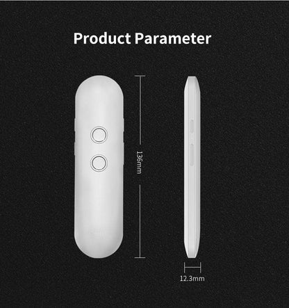 Mini traduttore istantaneo wireless con sistema bluetooth.