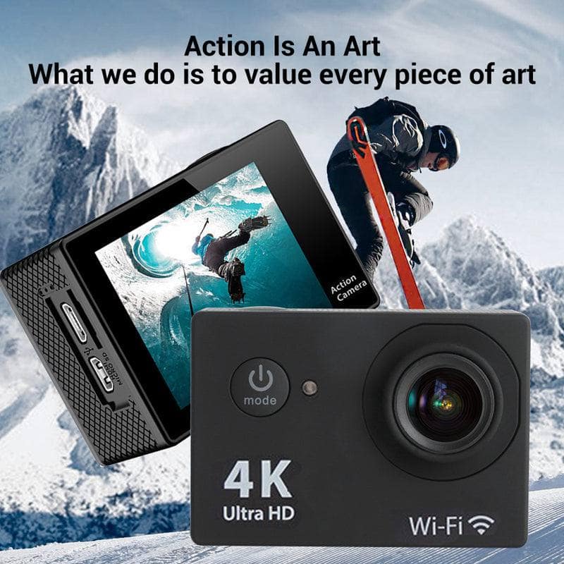 Immortala ogni Avventura con Stile e Precisione con l'Action Camera Ultra HD H9!