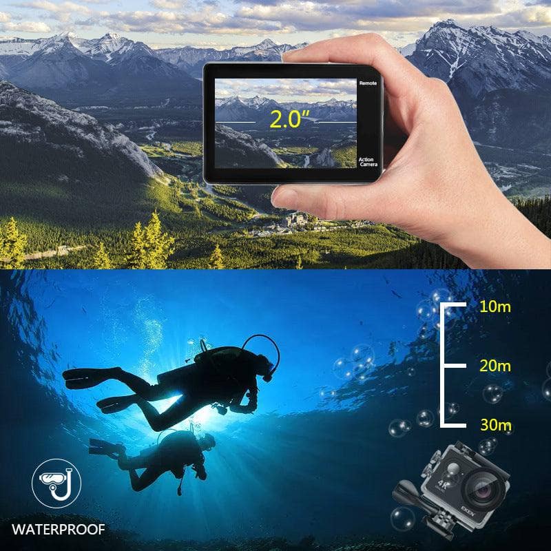 Action Camera Sports Camera Outdoor Waterproof High-Definition Anti-shake