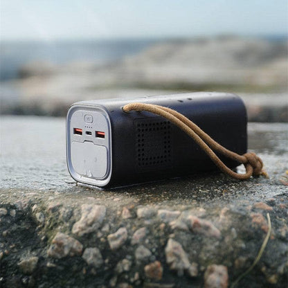 Black Without PD20W Charger Battery Emergency Power Bank Outdoor Supply