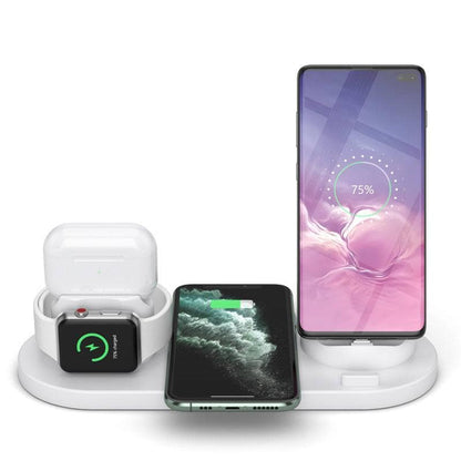 Multifunctional 6-in-1 Wireless Charging Mobile Phone Holder