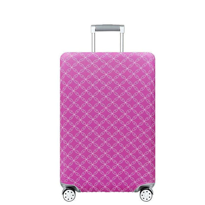 Beautiful purple / L Wear-resistant Luggage Cover Trolley Suitcase Jacket