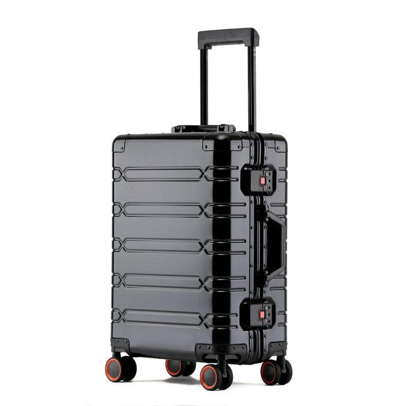 Black / 20 Inches Large Trolley Case For Men And Women