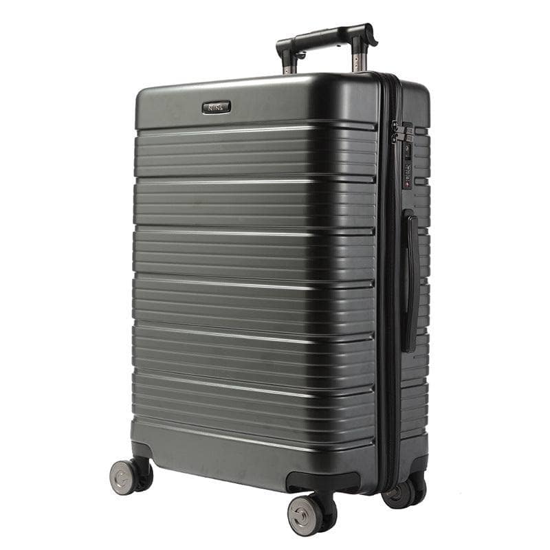 Dark Grey Men's Universal Wheel Suitcase Password Box