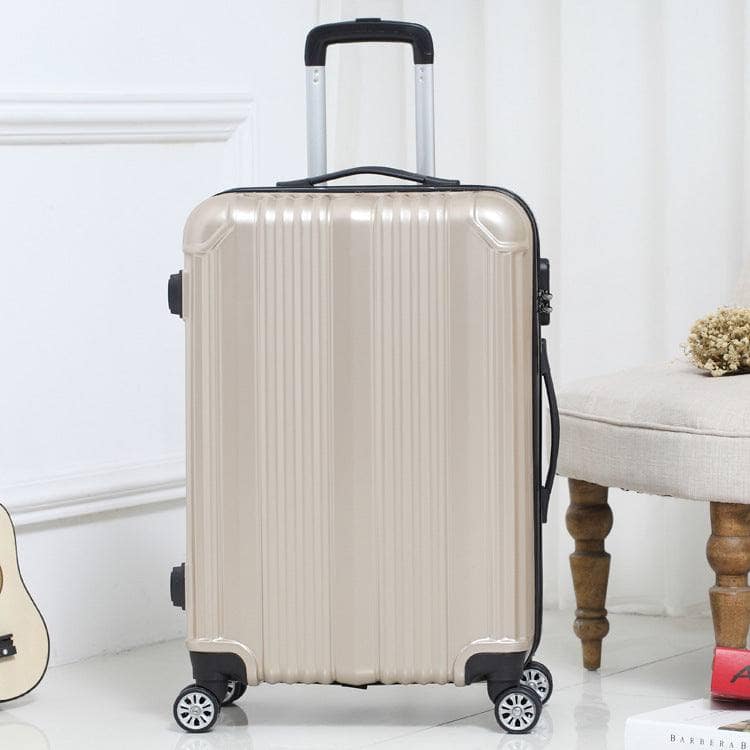 Gold / 20inch Universal Wheel Trolley Case Travel Case