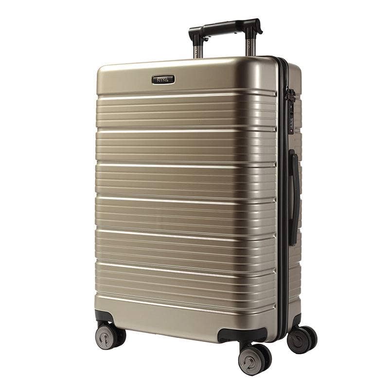 Gold Men's Universal Wheel Suitcase Password Box