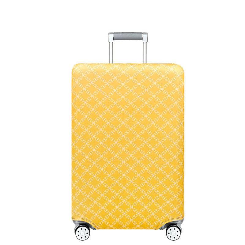 Light yellow / L Wear-resistant Luggage Cover Trolley Suitcase Jacket