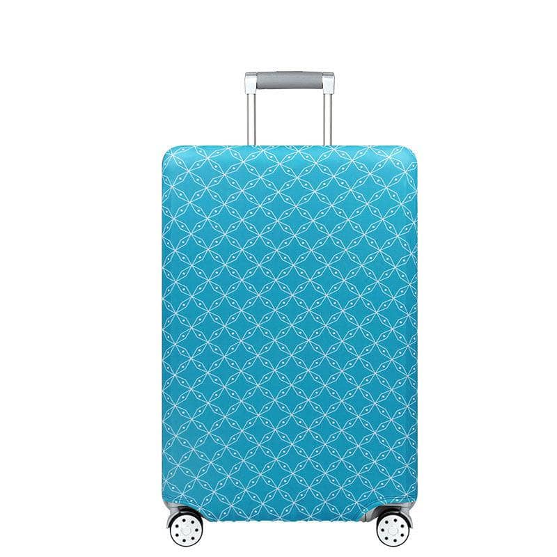 Plain blue / L Wear-resistant Luggage Cover Trolley Suitcase Jacket