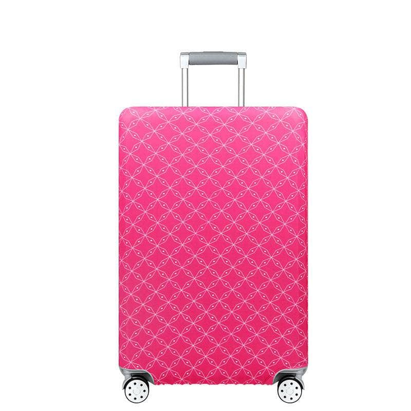 Rose red / L Wear-resistant Luggage Cover Trolley Suitcase Jacket