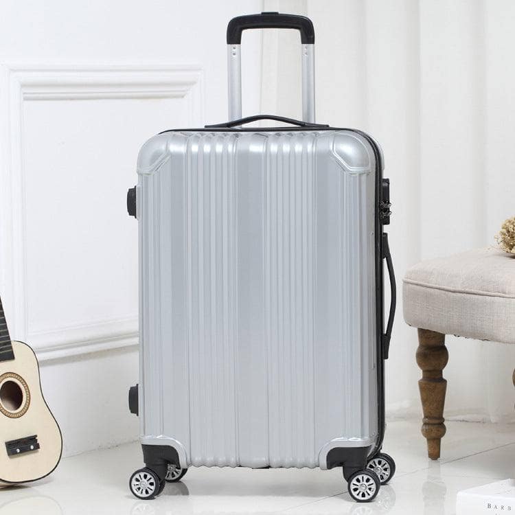 Silver / 20inch Universal Wheel Trolley Case Travel Case