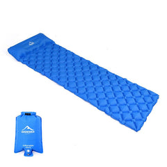 Inflatable air mattress for camping.