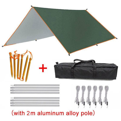 Style 2 / 3x3m Tenda da sole impermeabile per campeggio.