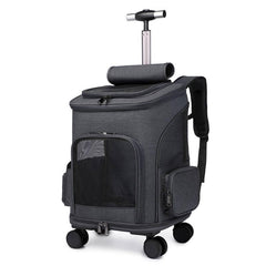 SkyPet - The Trolley-Backpack for pets: Travel with friends in safety and style!