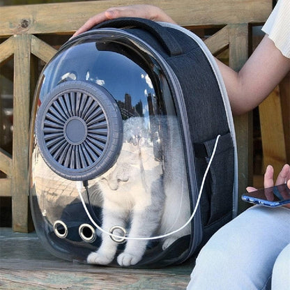 Portable Space Capsule Pet Backpack