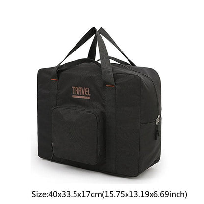 A Black S Borsa da viaggio pieghevole ed impermeabile, adatta anche come organizer.