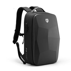 Rugged travel backpack with 20-35L capacity.