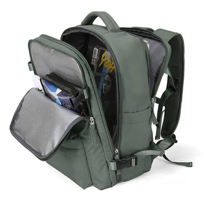 Dark Green / M Fashion Large Capacity Travel Backpack Student School Bags