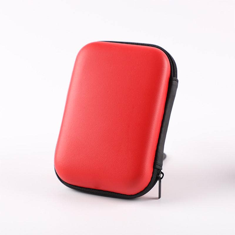 Red Portable square storage bag