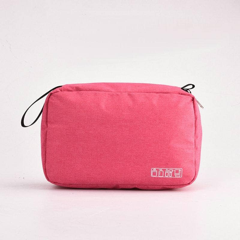 Rose Toiletry Bag Borsa da toilette per viaggio con gancio, adatta per uomo e donna.